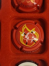 Capsule de Champagne Dormans Commémorative Pompier  Rare