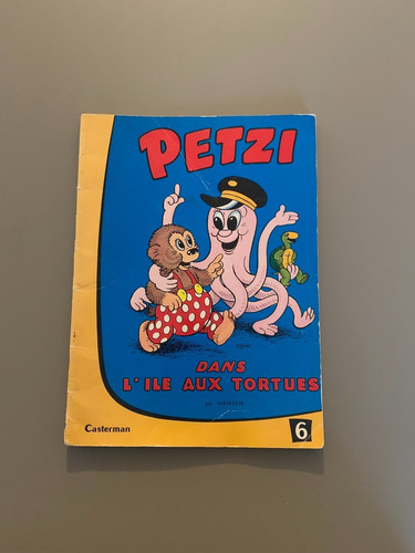 Petzi dans ile aux - bd,