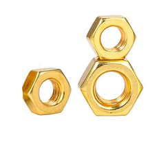  écrou Hexagonal Plaqué Or