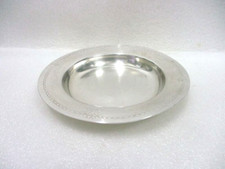 Vide poche en métal argenté