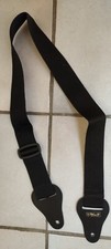 Sangle pour guitare ou basse en nylon tressé 