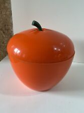 Sceau à Glaçons Pomme Orange Vintage Deco Collection Cuisine Rétro été apero