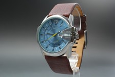 [Presque comme neuve] Montre pour homme Diesel DZ-1399 cadran bleu 45 mm jour...