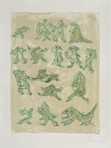 Reinhoud haese lithographie - d'haese,