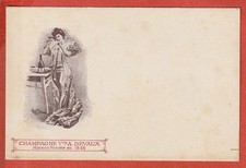 CPA  -  CARTE PUBLICITAIRE -