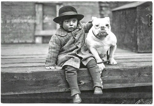 Vintage old 1920s photo - vintage,