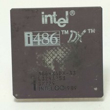 Vintage INTEL i486 DX