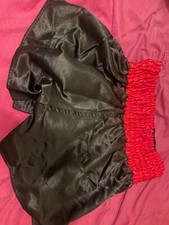 short de boxe  - noir - 100%