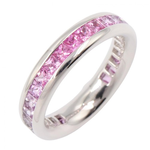 Bijoux bague saphir 18kwg - 18kwg, or