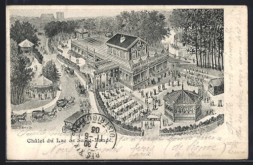 Cpa saint mandé - châlet, du