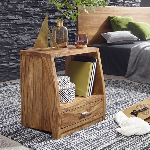 Finebuy table chevet - de, bois
