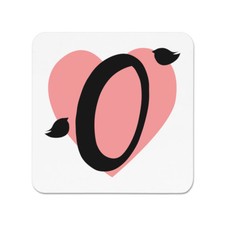 Lettre O Cœur Alphabet Magnétique De Frigo - Saint Valentin