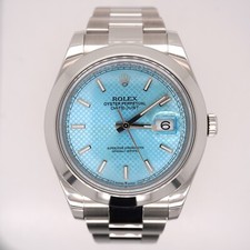 Rolex 41mm datejust glace - rolex, ii