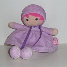 Doudou Poupée Corolle - Etat moyen - Violet