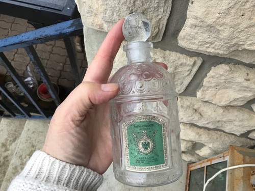 Ancienne bouteille eau - ancienne,