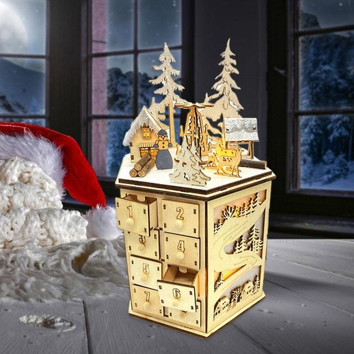 Noël led tournante boîte - tournante,