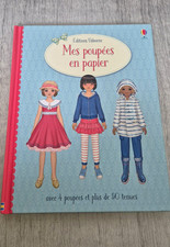 Mes poupées en papier F. Watt livre activités créatives découpage habillage RARE