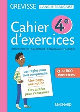 Cahier Grevisse - Français -
