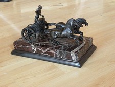 antique desk office figurine RULES ROMAN SUNTANNED century empire STATUETTE