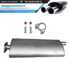 Échappement Jeep Cherokee 2.5 TD/2.8 D/3.7i V6 dès 2001 silencieux central