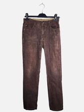 Pantalon Cyrillus en Velours Côtelé Marron - Taille 14 ans