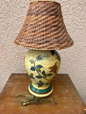 **Lampe vintage en céramique