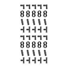  40 Pcs Connecteur Irrigation Racord Tuyau Eau Raccords D'irrigation