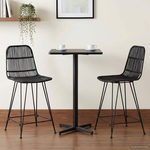 Tabouret bar pcs rattan - 2,