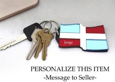 Dominican Flag Key