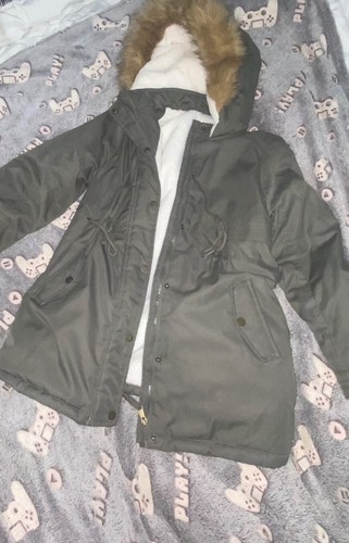 Manteau fausse fourrure - manteau, en