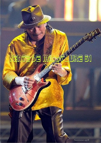 Carlos santana 1978 veste - 1978,