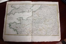 ✒ 1762 grande CARTE - nord