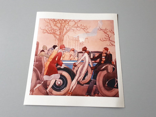 Affiche voiture ancienne et - :,