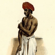 Inde Costume Hindou Paria