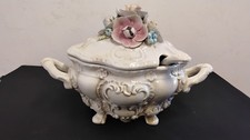 Soupière ancienne capodimonte - soupière,