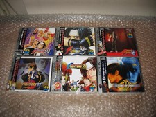 KING OF FIGHTERS SERIES 94, 95, 96, 97, 98, 99 NEO GEO CD GAMES JAP IMPORT