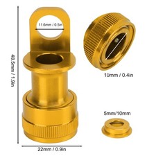 (Or) MEIJUN Quick Release Pedal Boucle Pour Vélo Pliant Brompton