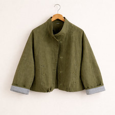 Veste femme rétro - , kaki