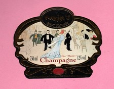 ETIQUETTE   CHAMPAGNE  CATTIER   cuvée  MAXIM'S