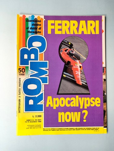 Rombo 1988 ferrari - rombo, 50-1988