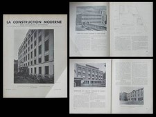 CONSTRUCTION MODERNE 1937
