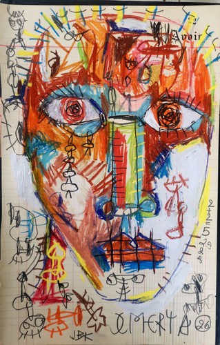 Peinture originale sur - originale, papier