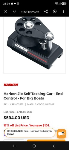 Harken hc5912 chariot foc - de,