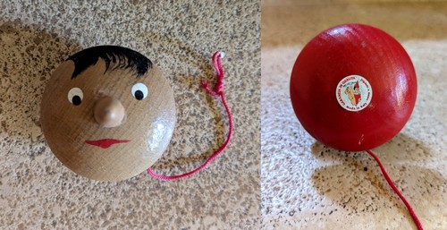 Pinocchio bois peint - yo-yo,