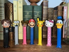 Lot de7 Distributeur De Pez Harry Potter Pikachu Donald Super Mario