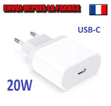Prise Chargeur Secteur Rapide USB C - Prise secteur 20W