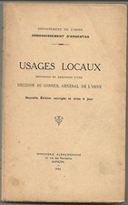 Usages Locaux, Code Rural