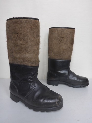 Ancienne bottes feutre - de,
