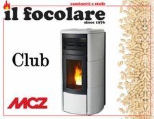 Poêle à Granulés MCZ Club Hydromatic Hydro 24 Kw M2 + Ventilation Pellet Stove