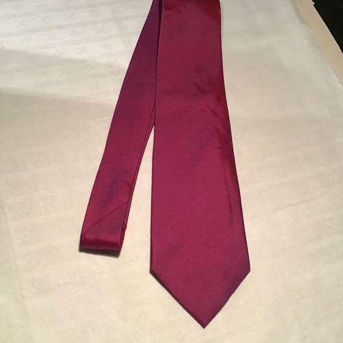Cravate homme 100 soie rose - cravate,